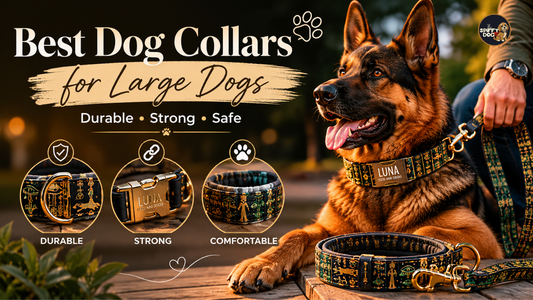 Best Dog Collars for Large Dogs (Durable & Safe Options)