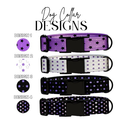 Starry Nights Personalized Dog Collar & Leash Set