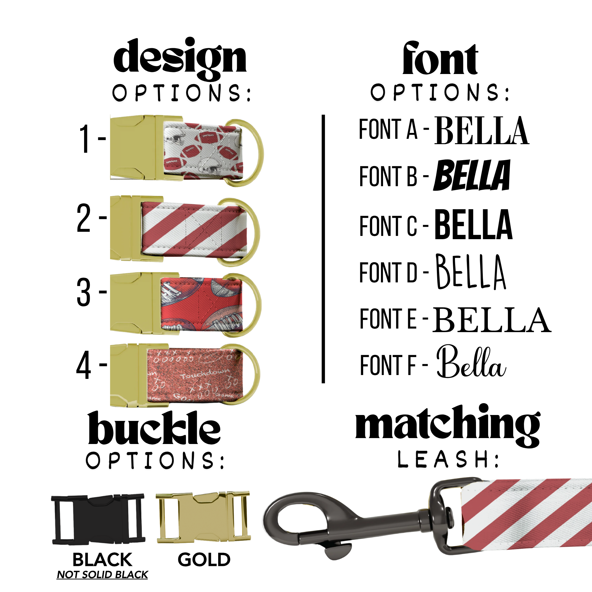 Game Day Ready Dog Collar Personalized Football-Inspired Custom Name Pet Tag Sports Accessory