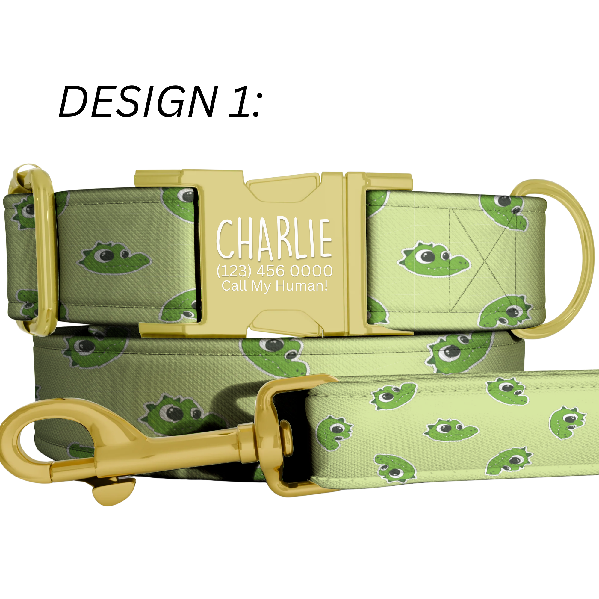Game Day Personalized Dog Collar Alligator Football Custom Sports Season Pet Tag