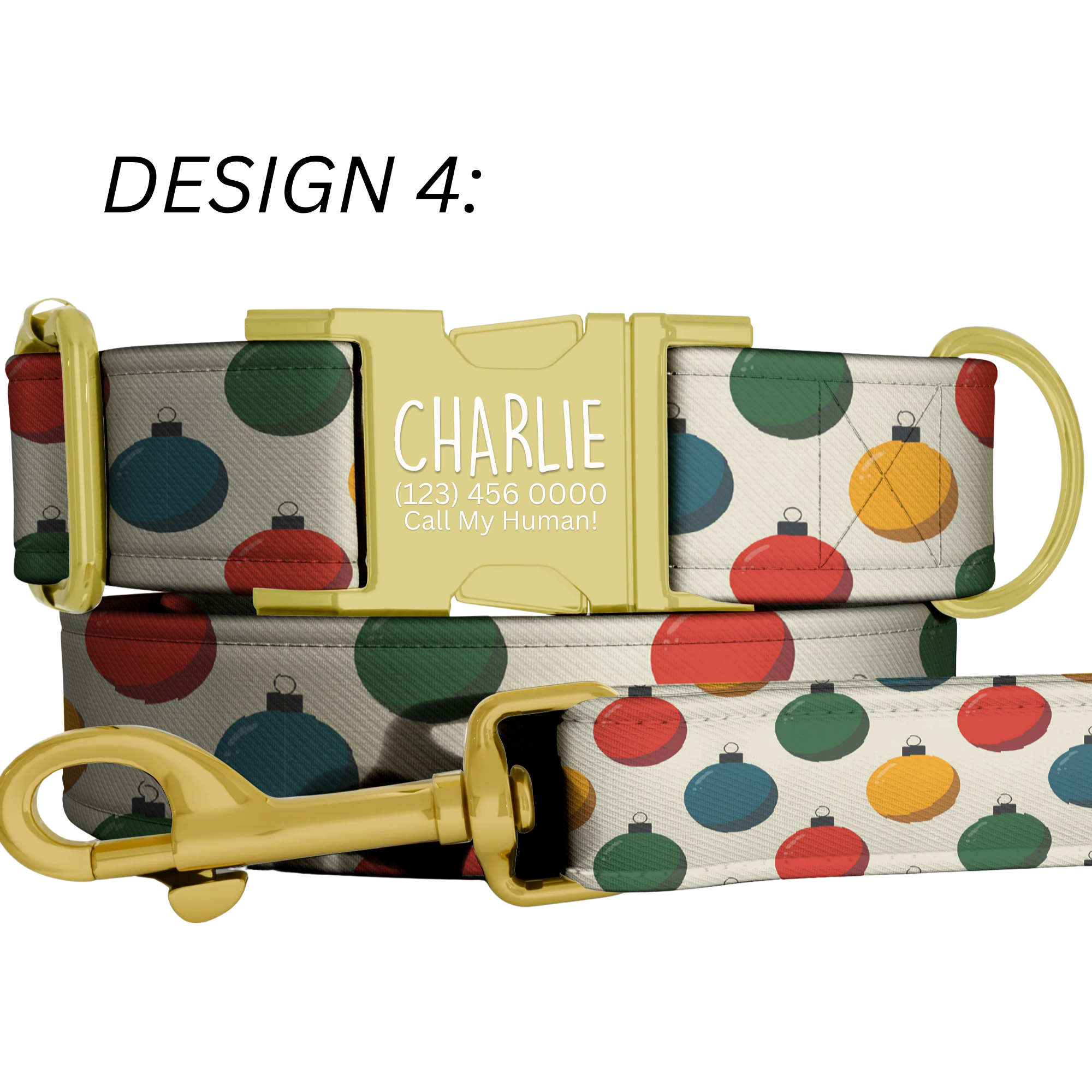 Christmas Patchwork Dog Collar Holiday Pattern Personalized Name Collar Custom Pet ID Collar Festive Puppy Winter Dog Accessory
