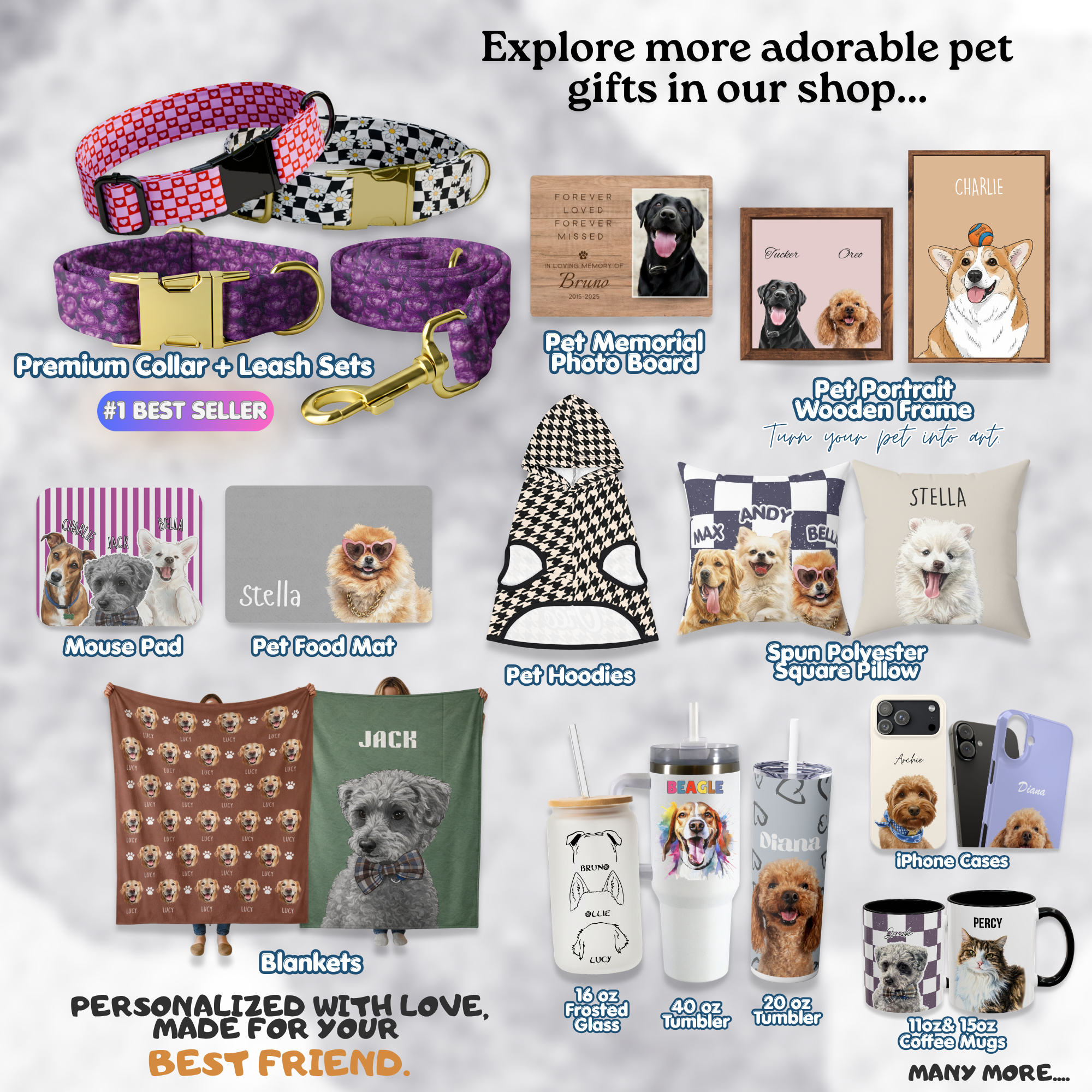 Custom Pet Food Mat with Name, Personalized Dog Feeding Mat, Custom Stripe Colors, Non Slip Floor Protector for Dogs & Cats Gift