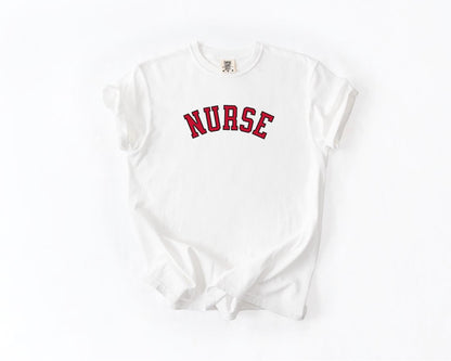 Retro Nurse T-Shirt, Comfort Colors, Healthcare Gift, Medical Apparel, Nurse Shirt, Gift for Nurses, Nurse Life, Casual Wear, Nurse Tee