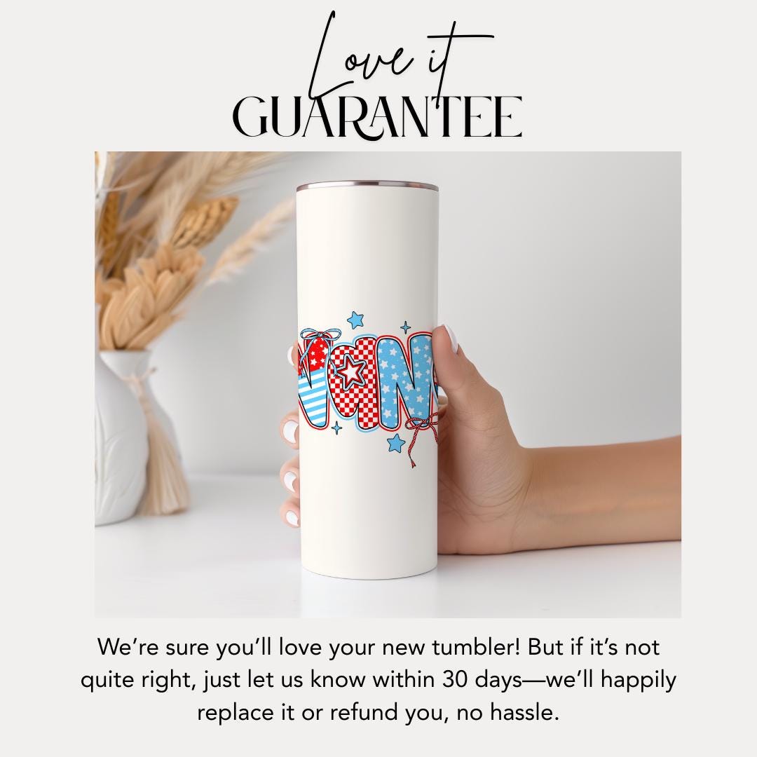 Personalized Nana 20oz Skinny Tumbler with Straw Customized with Grandkid Names Nana Gift Nana Travel Cup Nana Coffee Mug Grandma Tumbler