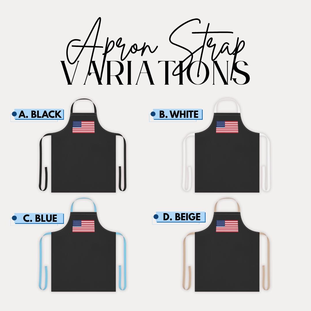 USA Flag Apron BBQ Grill Gift for Men 4th of July Chef Apron Patriotic Cooking Apron Chef Apron for Outdoor Grilling Father's Day Present