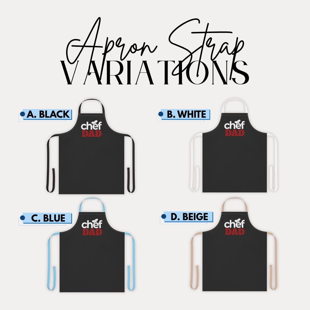 Chef Dad Apron Father's Day Apron Chef Apron Gift for Chef Kitchen Apron for Men Father's Day Apron for Dad Gift for BBQ & Kitchen King