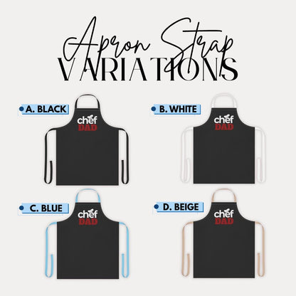 Chef Dad Apron Father's Day Apron Chef Apron Gift for Chef Kitchen Apron for Men Father's Day Apron for Dad Gift for BBQ & Kitchen King