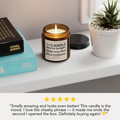 Funny Scented Soy Candle, Breakup Gift, Aromatherapy Home Decor