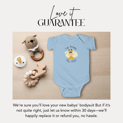 Giraffe Animal Themed Infant Fine Jersey Bodysuit Infant Clothing Baby Shower Gift Nursery Outfit Newborn Apparel Onesie for Future Explorer