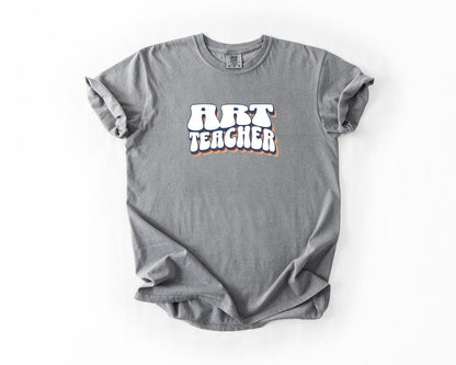 Art Teacher T-Shirt, Comfort Colors, Perfect Gift for Educators, Back to School, Teacher Appreciation, Subject Teacher, Everyday Casual Wear