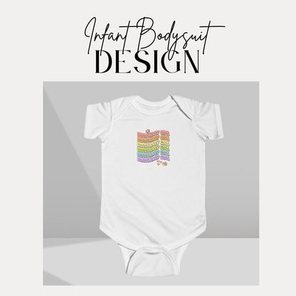 Birthday Girl Infant Fine Jersey Bodysuit Rainbow Baby Onesie Cute Gift Idea for Baby Showers Parties & Photos Baby First Birthday Outfit
