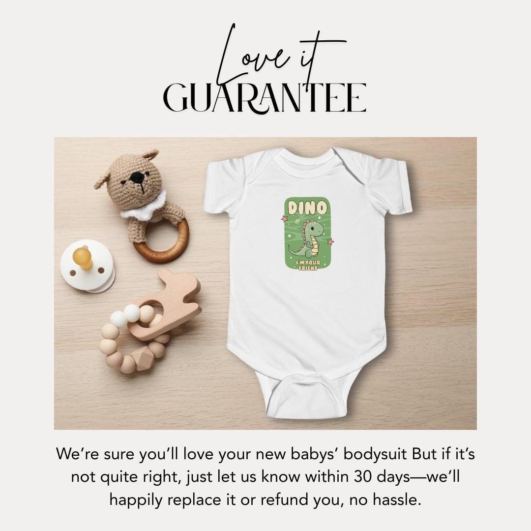 Dinosaur Theme Infant Fine Jersey Bodysuit Cute Baby Onesie Dino Gift Baby Shower Toddler Outfit Unique Baby Wear Fun Cartoon Dino Romper