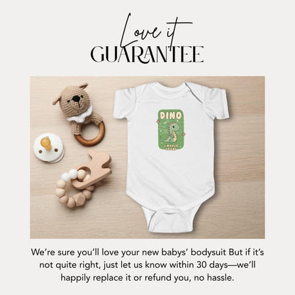 Dinosaur Theme Infant Fine Jersey Bodysuit Cute Baby Onesie Dino Gift Baby Shower Toddler Outfit Unique Baby Wear Fun Cartoon Dino Romper
