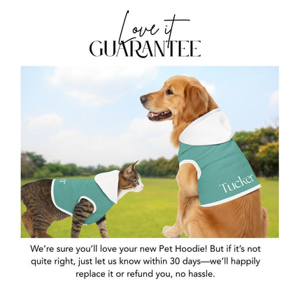 Personalized Pet Hoodie Custom Dog and Cat Hoodie With Name Soft Polyester Multiple Hoodie Color Options Perfect Custom Hoodie Gift for Pets