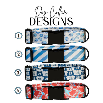 Hotty Toddy Pup Collar Game Day Ready Personalized Dog Collar Football Season Design (OG-442)