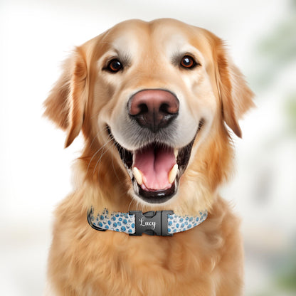 Hotty Toddy Pup Collar Game Day Ready Personalized Dog Collar Football Season Design (OG-442)