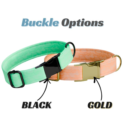 Acid Washed Dog Collar & Leash Set Engraved NamePlate Gift for Dog Lover (OG-503)