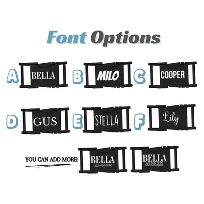 Pink Floral Personalized Dog Collar & Leash Set | Engraved Nameplate Flower Design (OG-482)