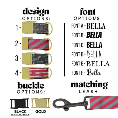 Game Day MVP Personalized Dog Collar – Touchdown-Ready All-Star Pup! Football Dog Tag (OG-445)